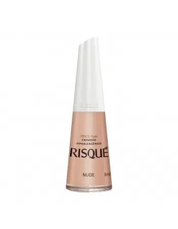 Esmalte Risqué Nude Cremoso Nude 8Ml - Caixa Com 6 Unidades Nu