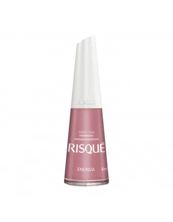 Esmalte Risqué Rosas Cremosos Energia 8Ml - Caixa Com 6 Unidades Nu