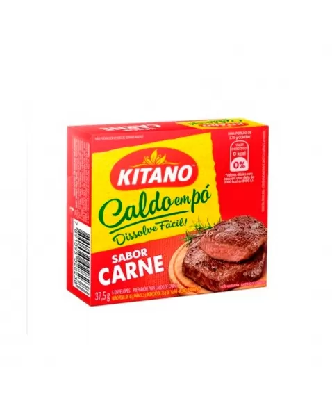 Caldo De Carne Em Pó Kitano 37,5G