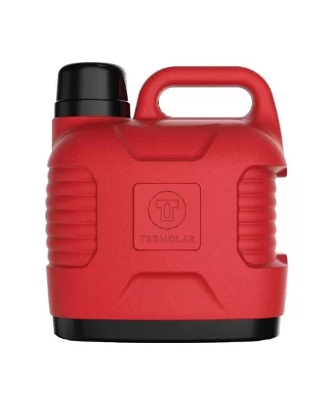 RECIPIENTE TERMICO TERMOLAR SUPERTERMO VEMELHO 5L