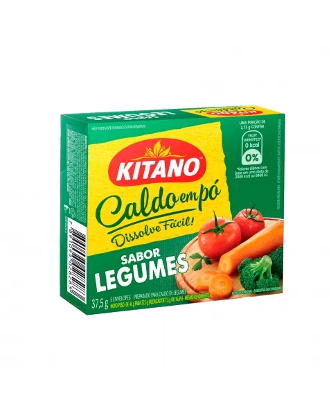 Caldo De Lugumes Em Pó Kitano 37,5G