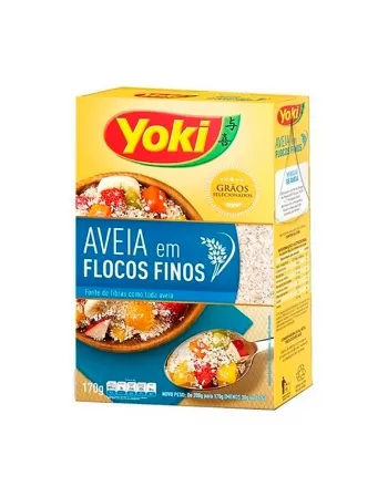 Aveia Em Flocos Finos Yoki 170G