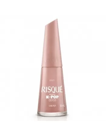 Esmalte Cremoso Risqué Kpop Love Chik Pop 8ml - Caixa com 6 Unidades NU