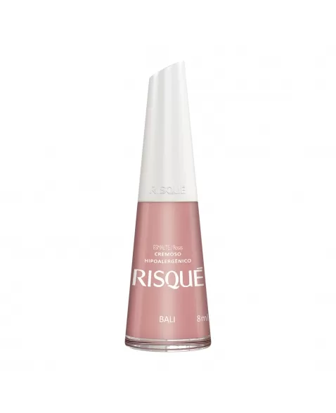 Esmalte Risqué Rosas Cremoso Bali 8Ml - Caixa Com 6 Unidades Nu