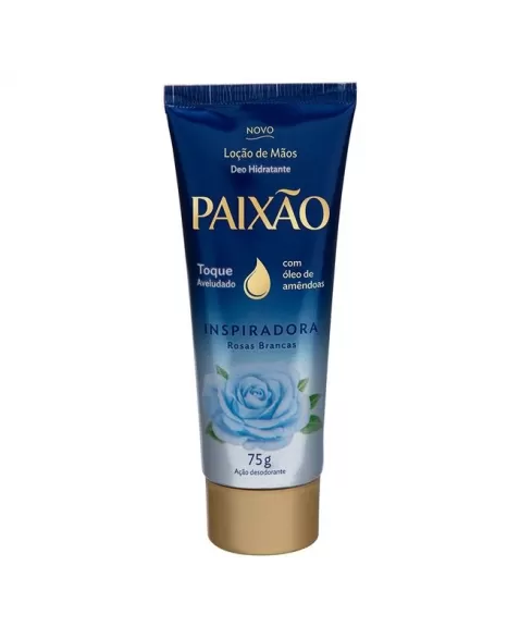 HIDRATANTE PAIXAO INSP ROSAS BRANCAS P/ MAOS 75G