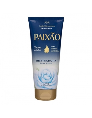 HIDRATANTE PAIXAO ULTRA INSP ROSAS BRANCAS 200ML