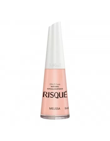 Esmalte Risqué Nude Natural Melissa 8Ml - Caixa Com 6 Unidades Nu