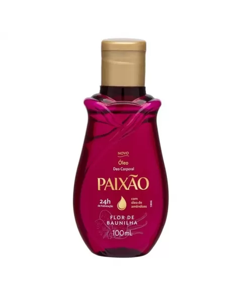 OLEO AMENDOAS PAIXAO FLOR BAUNILHA 100ML