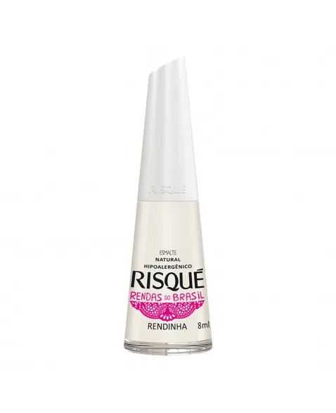 Esmalte Risqué Rendas Do Brasil Rendinha 8Ml - Caixa Com 6 Unidades Nu