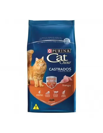 Ração Seca Cat Chow Para Gatos Castrados 10,1Kg