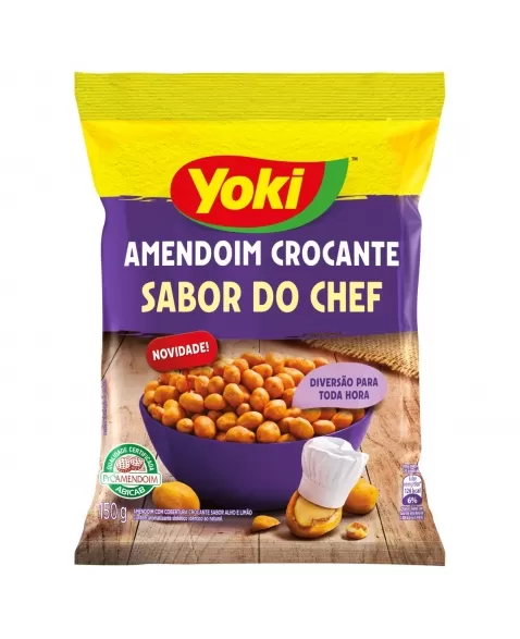 Amendoim Crocante Sabor do Chefe Yoki 150g