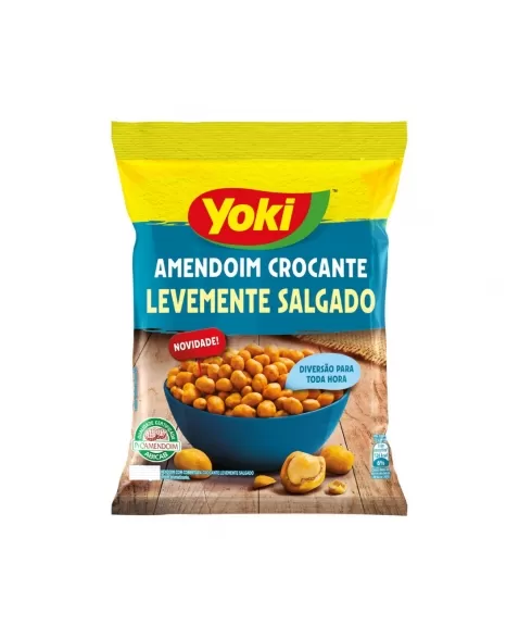 Amendoim Crocante Levemente Salgado Yoki 1Kg