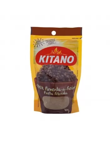 Tempero Pimenta do Reino Preta em Pó Kitano 50g