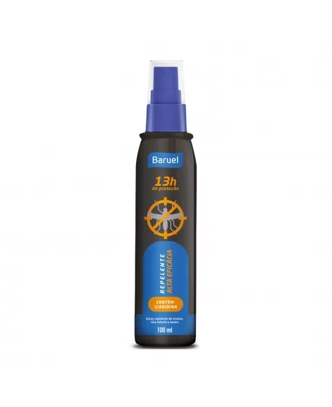 Repelente Icaridina Spray Baruel 100Ml