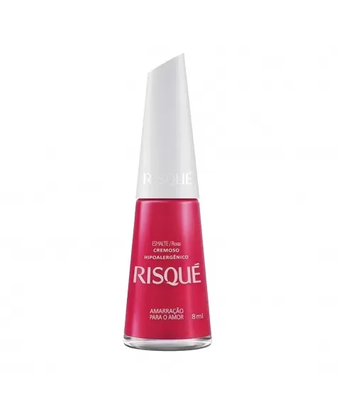 Esmalte Risqué Rosas Cremoso Amarração Para O Amor 8Ml - Caixa Com 6 Unidades Blister