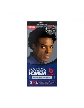 Tonalizante Biocolor Homem - Preto