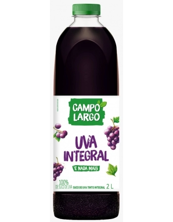 Suco de Uva Integral Campo Largo Pet 2L