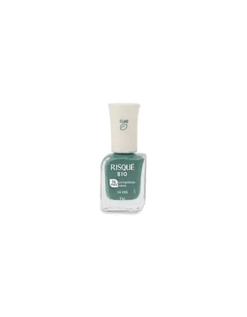 Esmalte Risqué Cremoso Bio Chá Verde Nu 9ml - Caixa com 6 unidades