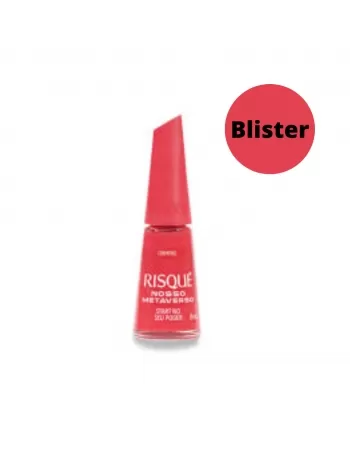 Esmalte Risqué Cremoso Metaverso Start no Poder Blister 8ml - Com 6 Unidades