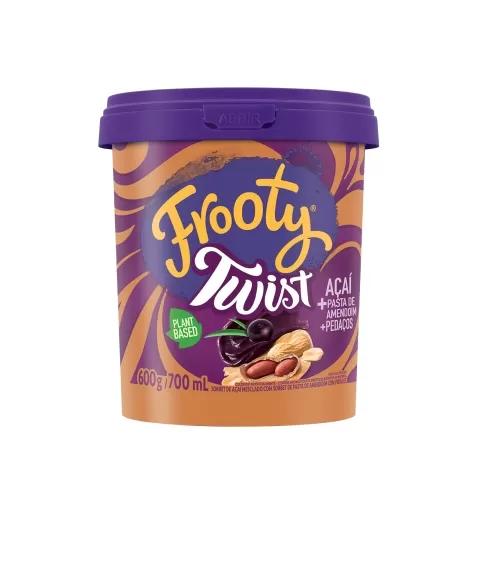 AÇAI FROOTY TWIST AMENDOIM 700ML