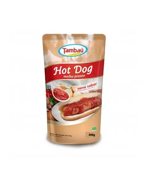 MOLHO TAMBAÚ TOMATE HOT DOG SACHE 300G