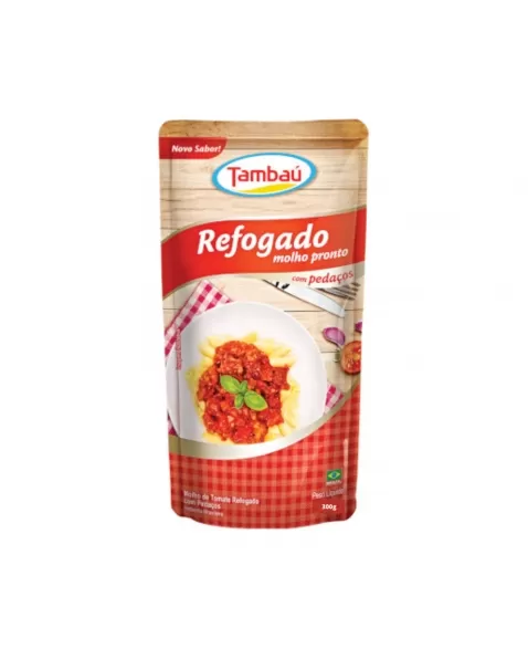 MOLHO TAMBAÚ TOMATE REFOGADO SACHE 300G