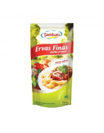 Molho de Tomate Ervas Finas Sachê Tambaú 300g