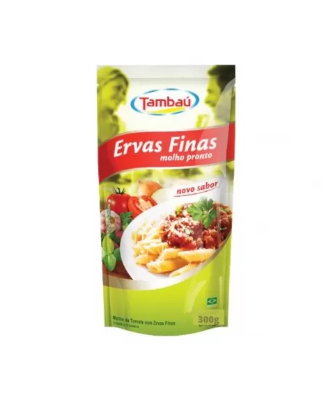 MOLHO TAMBAÚ TOMATE ERVAS FINAS SACHE 300G