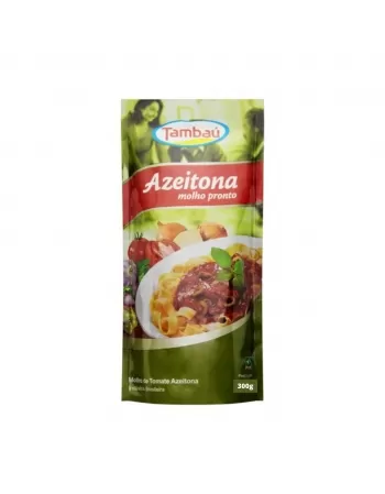 Molho de Tomate com Azeitona Sachê Tambaú 300g