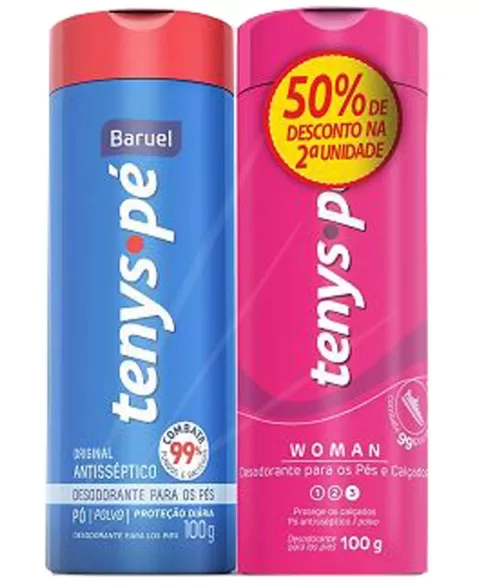 TENYS PE BARUEL PO ORIG 100G+PO WOMAN 100G 50%DESC