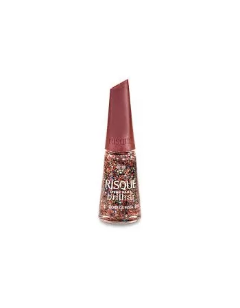 Esmalte Risqué Livre para Brilhar Dona da Festa 8ml - Caixa com 6 Unidades