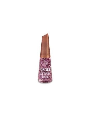 ESM.RISQUE LIVRE P/ BRILHAR CRAVEJADA GLITTER C/6