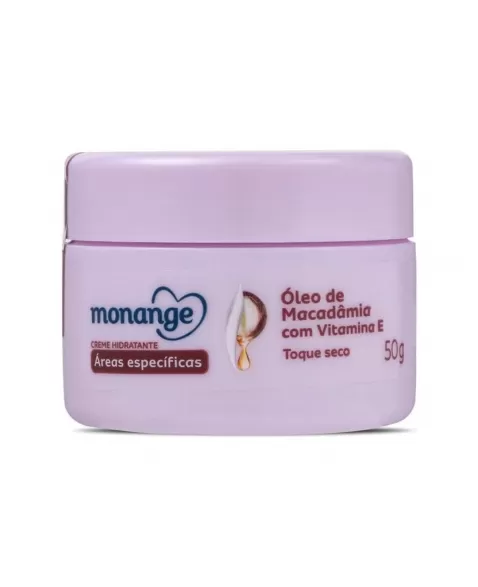 HIDRATANTE MONANGE AREAS ESP OLEO MACADAMIA 50G