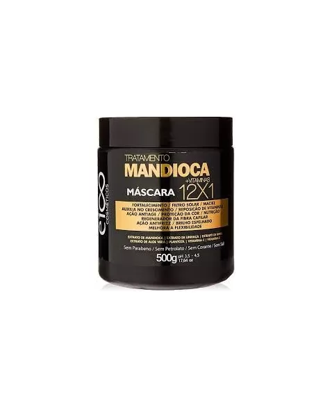 MASCARA EICO SALAO EM CASA TRAT MANDIOCA 500G