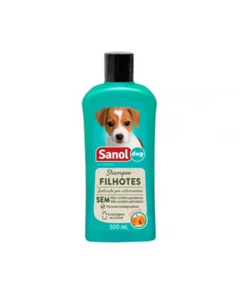 SHAMPOO SANOL DOG FILHOTE 500ML