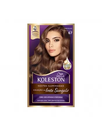 Tinta De Cabelo Koleston Chocolate 67 Coleção Noites Iluminadas