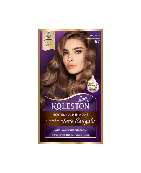 Tinta De Cabelo Koleston Chocolate 67 Coleção Noites Iluminadas