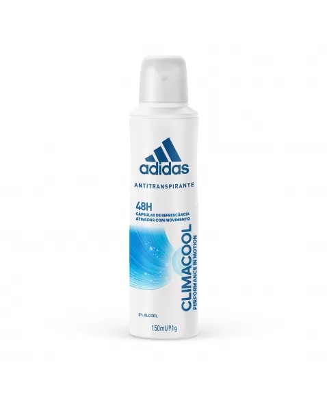 Desodorante Aerossol Antitranspirante Adidas Feminino Climacool 150Ml