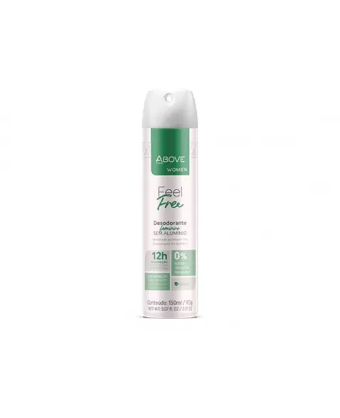 DESOD AERO ABOVE FEM FEEL FREE ZERO VEGANO 150ML