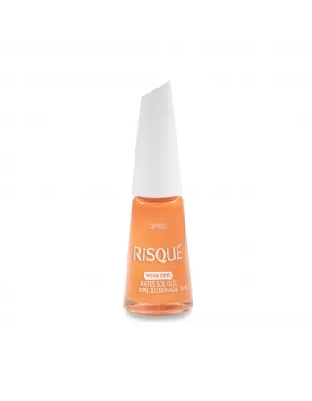 Esmalte Risqué Cremoso Antes Sol Que Mal Iluminada NU 8ml - Caixa com 6 Unidades