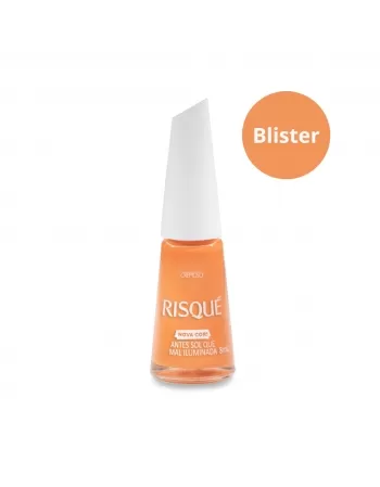 Esmalte Risqué Cremoso Antes Sol Que Mal Iluminada Blister 8ml - Caixa com 6 Unidades