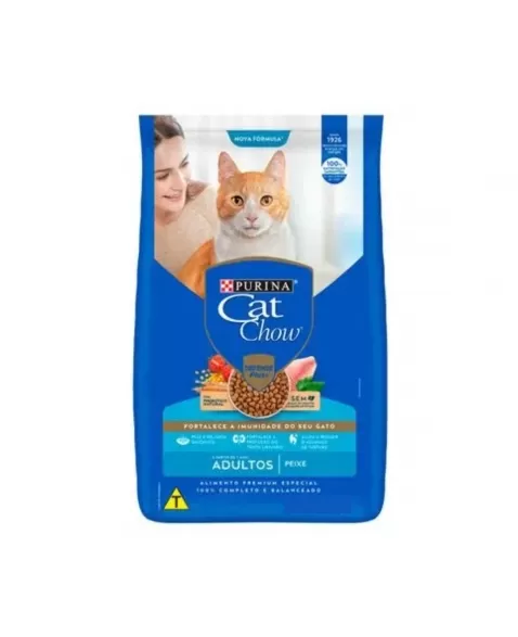 CAT CHOW PS ADULTO PEIXE 1KG