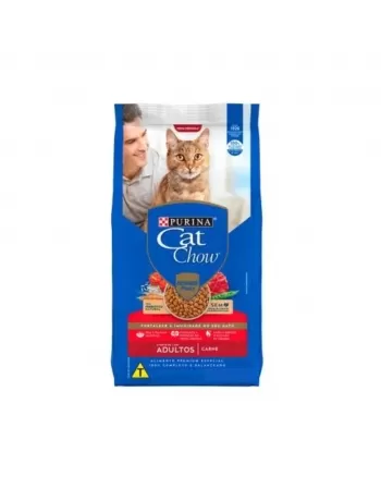 Ração Seca Cat Chow Para Gatos Adulto Carne 1Kg