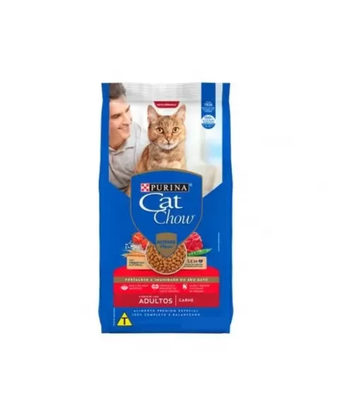 CAT CHOW PS ADULTO CARNE 1KG