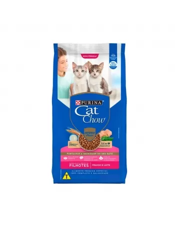 Ração Seca Cat Chow Para Gatos Filhotes Frango 2,7Kg