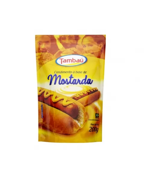 MOSTARDA TAMBAÚ SACHE 200G