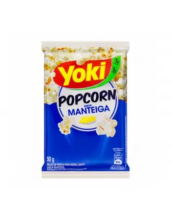 Popcorn Micro-Ondas Manteiga Yoki 50G