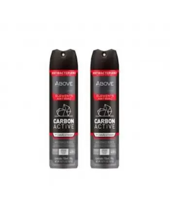 PACKS DESOD AERO ABOVE MASC DUO ELEMEN CARBON 150ML