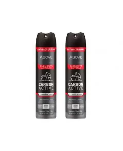 PACKS DESOD AERO ABOVE MASC DUO ELEMEN CARBON 150ML