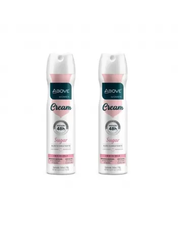 PACK DES AERO ABOVE FEM CREAM SUGAR 2X150ML -20% 2ªUN